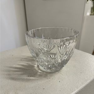Vintage crystal candy dish